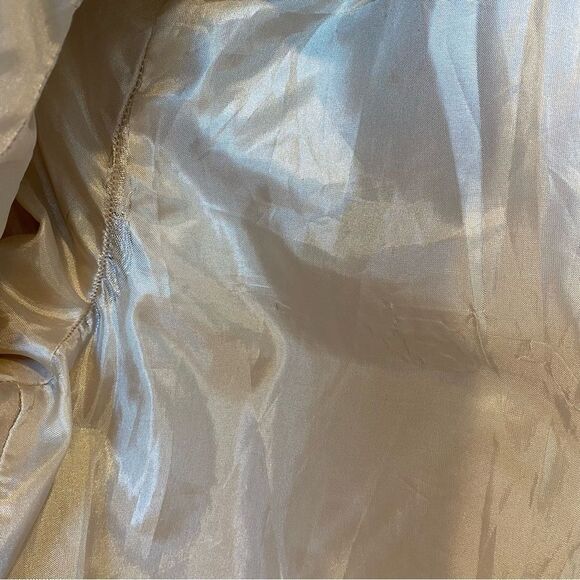 Forever 21 Shearling Front Zip Coat with Faux Leather Trim Women's S - Picture 6 of 6